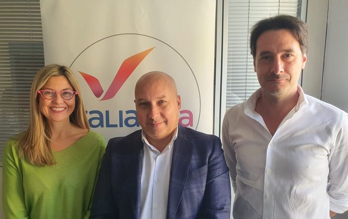 Da sinistra, Gadda, Reina e Licata Da sinistra, Gadda, Reina e Licata