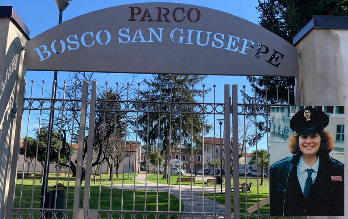 Bosco San Giuseppe di Busto intitolato a Emanuela Loi, la prima poliziotta uccisa in servizio Bosco San Giuseppe di Busto intitolato a Emanuela Loi, la prima poliziotta uccisa in servizio