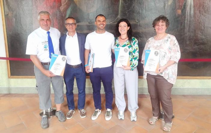 Da sinistra Cassioli, Buttà e Manfredi Da sinistra Cassioli, Buttà e Manfredi