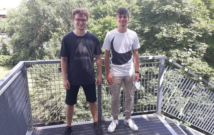 Da sinistra, Alessandro Crespi e Andrea Galliano Da sinistra, Alessandro Crespi e Andrea Galliano