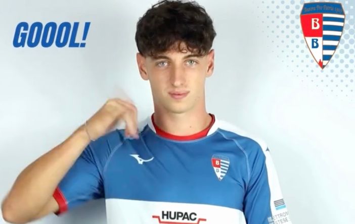 Davide Ferri (dalla pagina Facebook della Pro Patria) Davide Ferri (dalla pagina Facebook della Pro Patria)