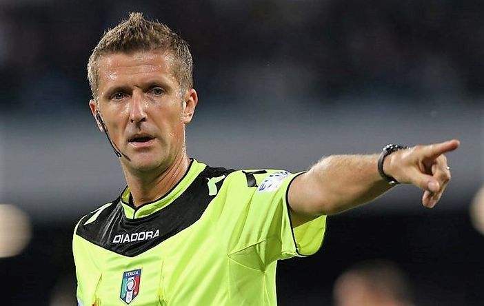 L’arbitro internazionale Daniele Orsato a Busto Arsizio L’arbitro internazionale Daniele Orsato a Busto Arsizio