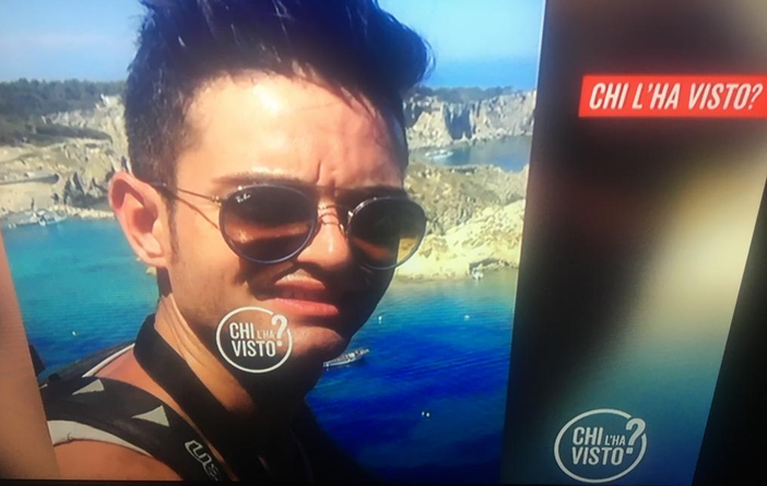 Riccardo Giuliani a Chi l'ha visto