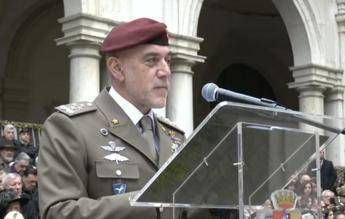 "Quando la guerra arriva, non chiede permesso", le parole del generale Masiello agli allievi ufficiali