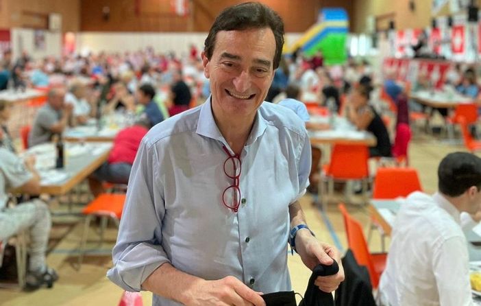 La bellissima e struggente foto postata da Norman Gobbi, compagno di partito, per ricordare Marco Borradori