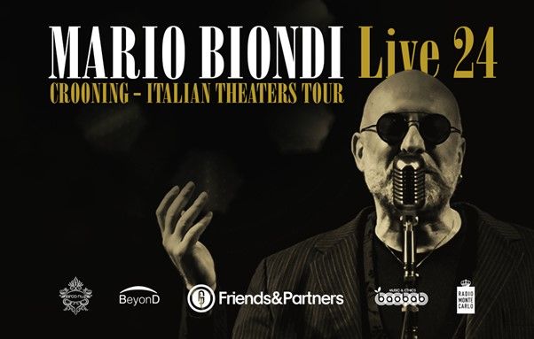 Mario Biondi in “Crooning-Italian Theaters Tours” agli Arcimboldi di Milano