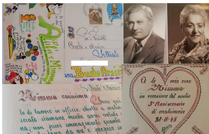 LA STORIA. L'amore e l'amicizia al tempo dei biglietti. «Così Attilio e Mimma rimarranno sempre con noi»