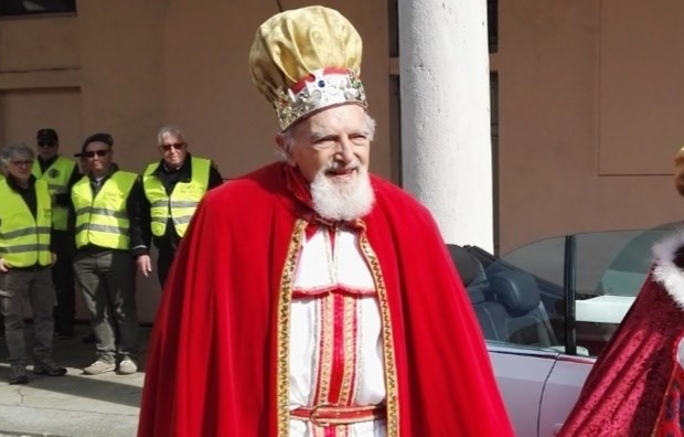 Pietro Tenconi, il Re Risotto (foto dalla pagina Facebook della Pro Loco)