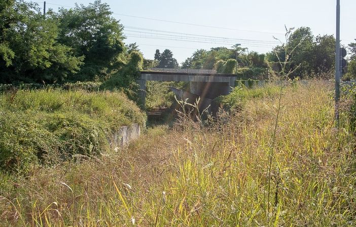 Il sottopasso di via Morelli a Castellanza