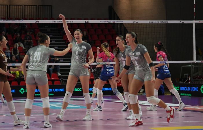 Uyba al quinto posto al termine dell'andata: sfida esterna con Novara ai quarti di Coppa Italia