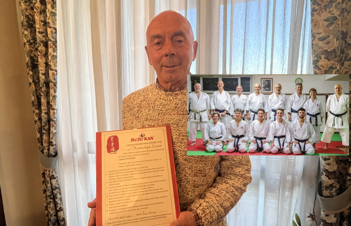 VIDEO. «Io cintura nera di karate a 74 anni. Ognuno di noi deve diventare il campione di se stesso»