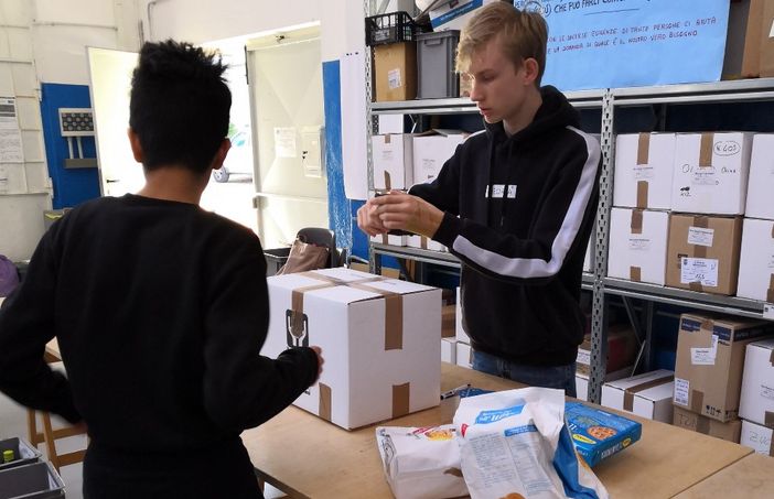 All’Olga Fiorini lezioni di solidarietà All’Olga Fiorini lezioni di solidarietà