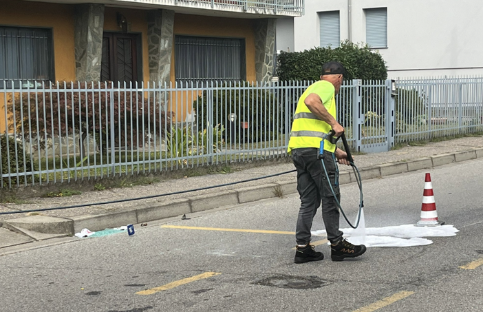 Il luogo dell'incidente