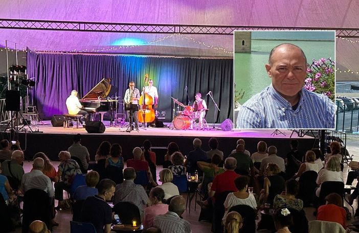 La serata inaugurale del jazz festival 2025, nel riquadro Omar Zin La serata inaugurale del jazz festival 2025, nel riquadro Omar Zin