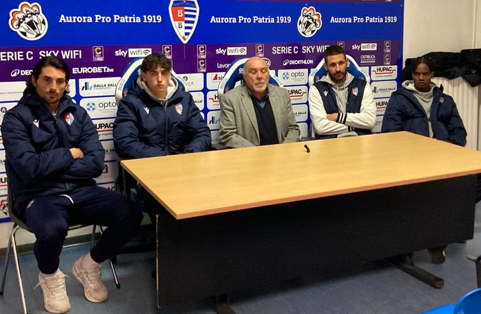 Da sinistra: Mastroianni, Ferri, Turotti, Masi e Udoh