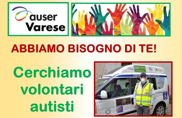 Auser Varese cerca volontari autisti Auser Varese cerca volontari autisti