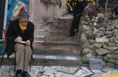 Pinuccio Magini nel manifesto dell'iniziativa