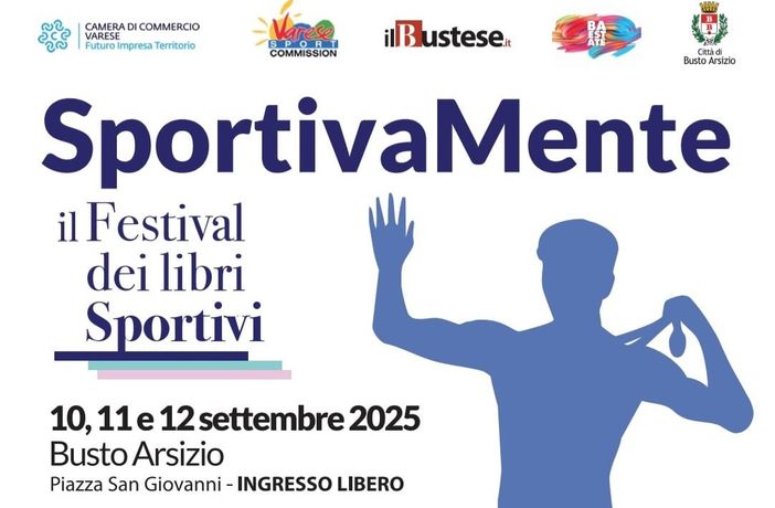 SportivaMente - Il Festival dei Libri Sportivi: a Busto è iniziato il conto alla rovescia