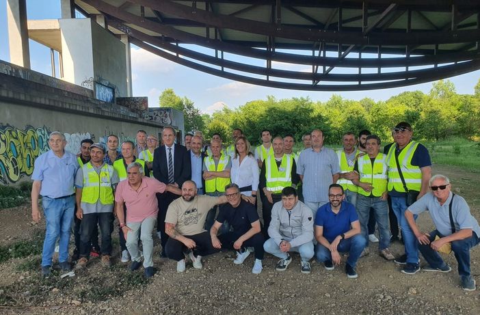 Busto, seicento giorni di lavori per il palaginnastica. Il sindaco: «Lo dobbiamo alla città» Busto, seicento giorni di lavori per il palaginnastica. Il sindaco: «Lo dobbiamo alla città»