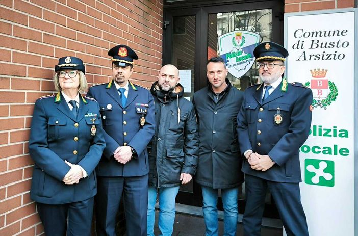 Busto Arsizio, il 2025 della Polizia Locale in numeri: 28mila chiamate, 40mila multe e indagini sempre più hi-tech