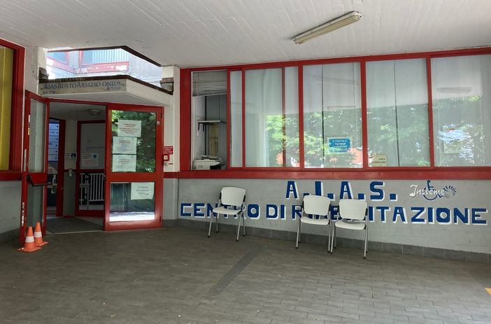 La sede dell'Aias, una delle associazioni aiutate dal misterioso donatore