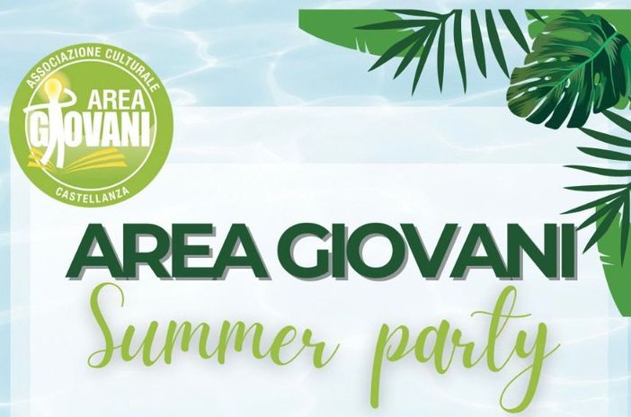 Tutto pronto per l’Area Giovani Summer Party Tutto pronto per l’Area Giovani Summer Party