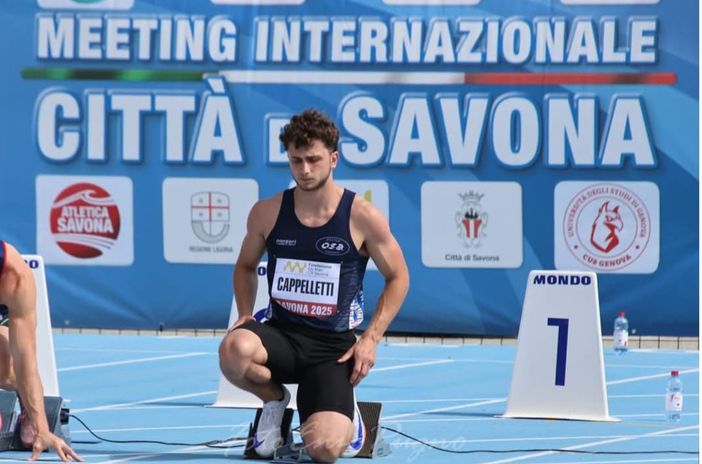 L'azzurro Filippo Cappelletti dal Varesotto agli Europei di atletica Under 23