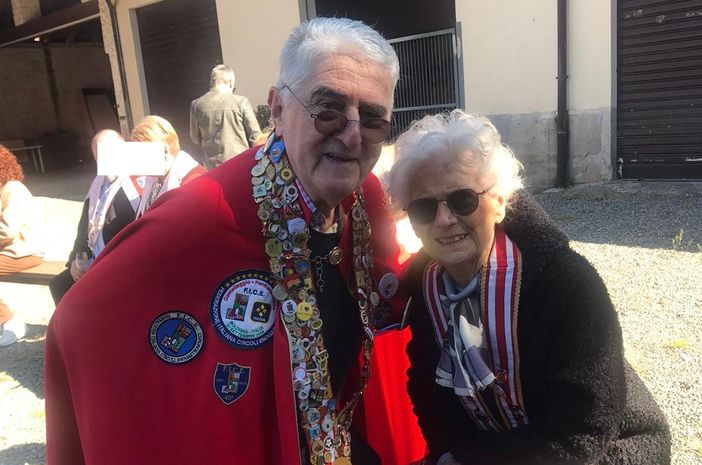 Ivana Colombo accanto al suo Antonio Ivana Colombo accanto al suo Antonio