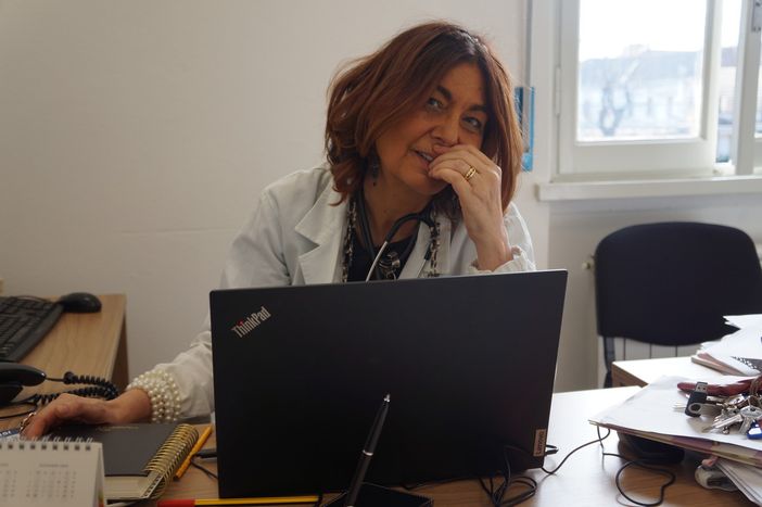 La dottoressa Alba Sciascera, Direttore UOC Medicina dell’ospedale di Saronno