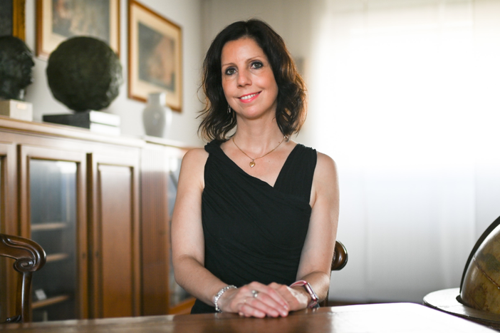 Michela Conterno (nelle altre foto anche con la sorella Livia e suo padre Francesco). Lati ha circa 300 dipendenti Michela Conterno (nelle altre foto anche con la sorella Livia e suo padre Francesco). Lati ha circa 300 dipendenti