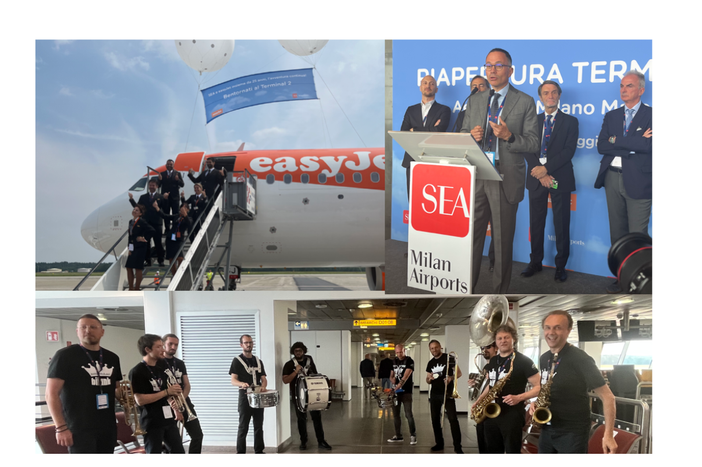 VIDEO E FOTO. Malpensa, tre anni dopo si torna in volo: «E sarà un’estate tonica»