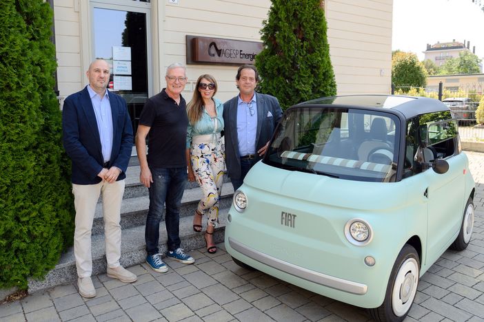 Agesp Energia premia la vincitrice: consegnata una Fiat Topolino 100% elettrica