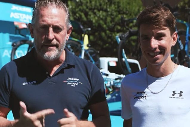 Stefano Zanini con Lorenzo Fortunato