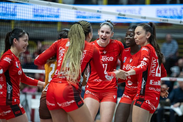 Uyba ancora in corsa per l’ottavo posto playoff (foto Lega Volley femminile/Alemani)