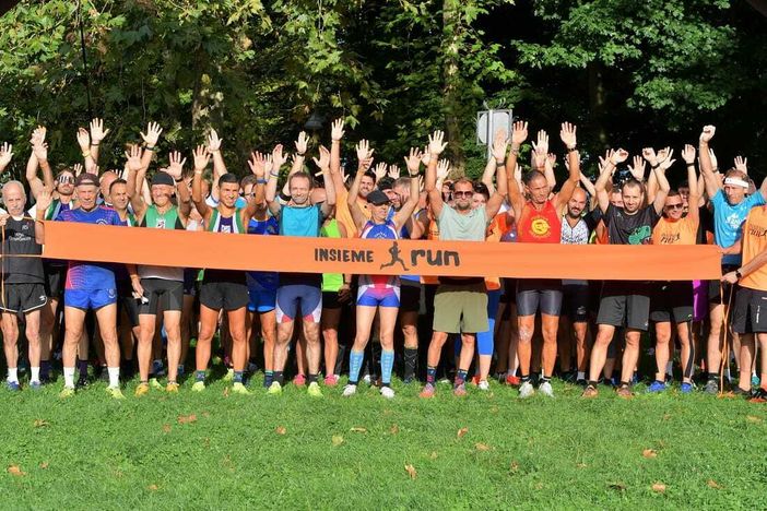 La partenza della prima edizione di Insieme Run La partenza della prima edizione di Insieme Run
