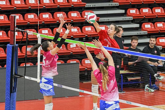 Una fase del test amichevole (Credit foto: Loris Marini) Una fase del test amichevole (Credit foto: Loris Marini)