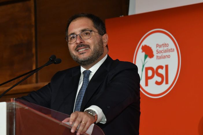 Il segretario del Psi, Enzo Maraio Il segretario del Psi, Enzo Maraio