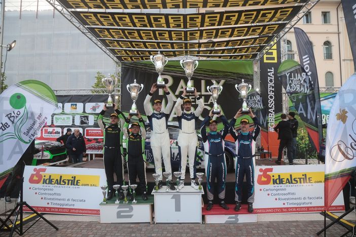 Nel Rally della Marca Miele e Mometti terzi assoluti Nel Rally della Marca Miele e Mometti terzi assoluti