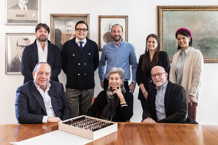 Franco Mazzucchelli nell'immagine del segnalibro di Giavini