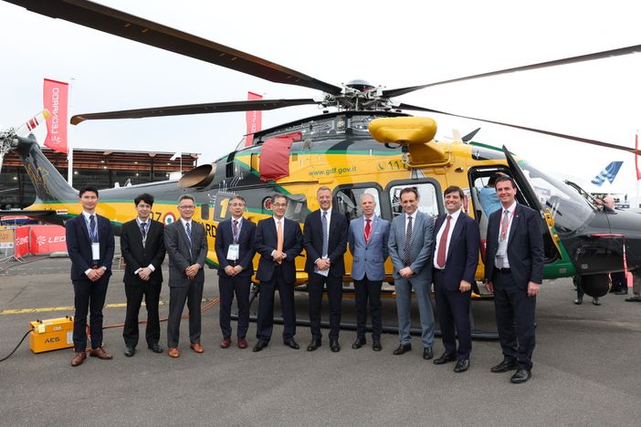 Leonardo: Mitsui Bussan Aerospace firma contratto per due elicotteri AW169. Si rafforza la presenza nel mercato giapponese