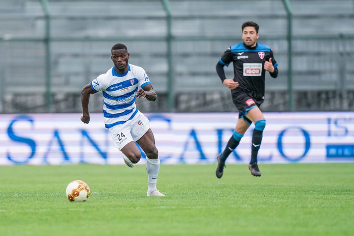 Il derby Pro Patria - Novara lo scorso aprile Il derby Pro Patria - Novara lo scorso aprile