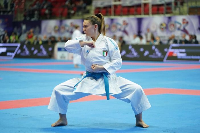 Roberta Dominici, foto dalla pagina Facebook della Skorpion Karate Asd