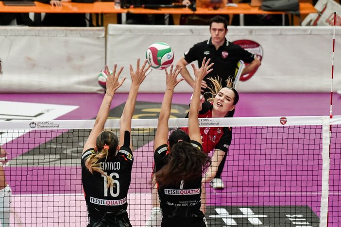 Lea Cvetnic, terminale offensivo della Futura di Beltrami (foto Lvf)