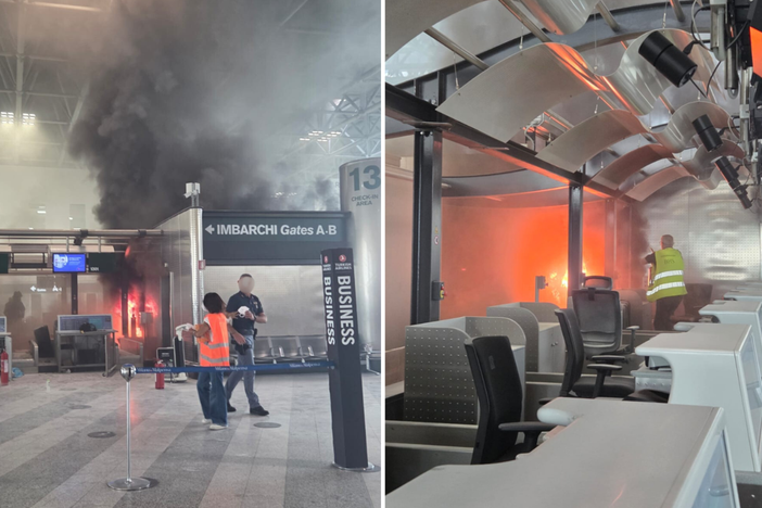 Danni e fuoco a Malpensa, patteggia quasi tre anni