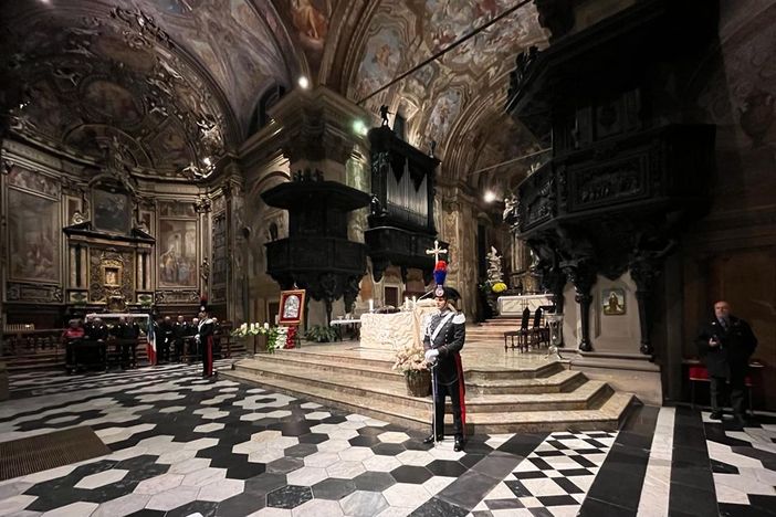 FOTO. La Basilica di San Vittore accoglie l'Arma: i carabinieri celebrano la Virgo Fidelis