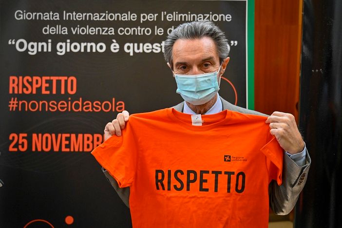 Giornata contro violenza donne, presidente Fontana e assessore Locatelli incontrano i giovani: «Insieme per contrastare questa piaga sociale» Giornata contro violenza donne, presidente Fontana e assessore Locatelli incontrano i giovani: «Insieme per contrastare questa piaga sociale»