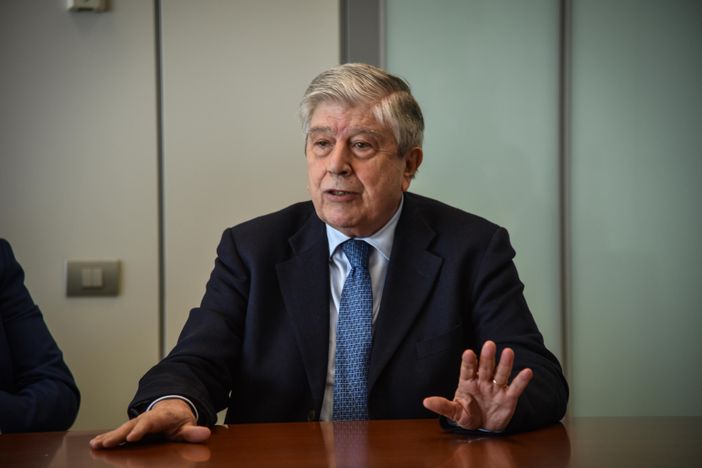 Il senatore Giacomo Caliendo, commissario di Forza Italia per la provincia di Varese