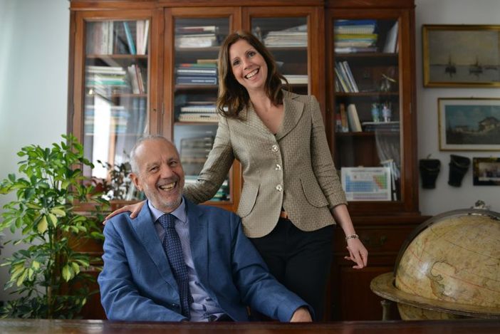 Nella prima foto l'azienda Lati, sotto la famiglia della Spii