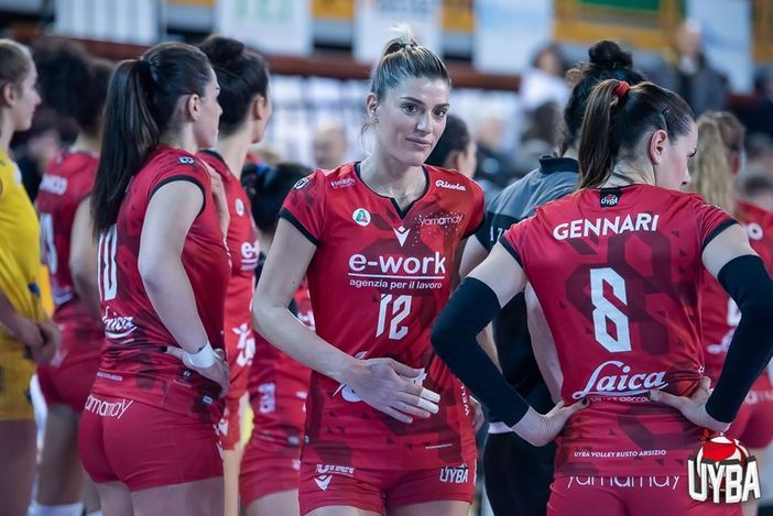 Uyba, dai che si va! La strada è quella giusta, abbattuta Bergamo Uyba, dai che si va! La strada è quella giusta, abbattuta Bergamo