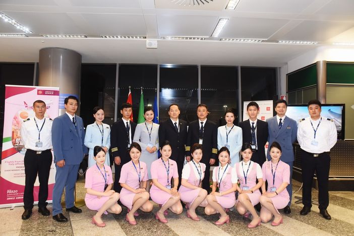 FOTO. Malpensa, nuovo collegamento diretto con la Cina